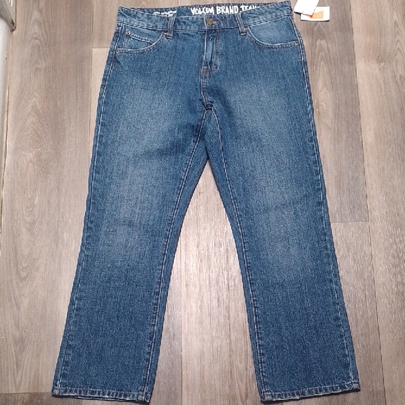 Volcom Blue Relaxed Jeans Classic Denim Style - Picture 1 of 15
